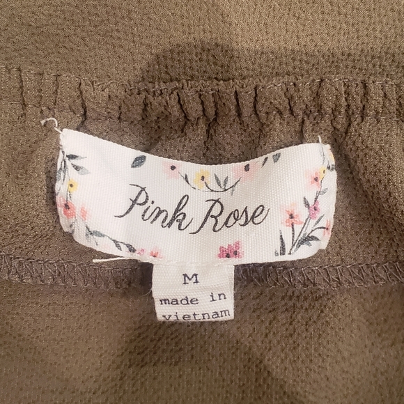 Military green color jumpsuit - Picture 2 of 4